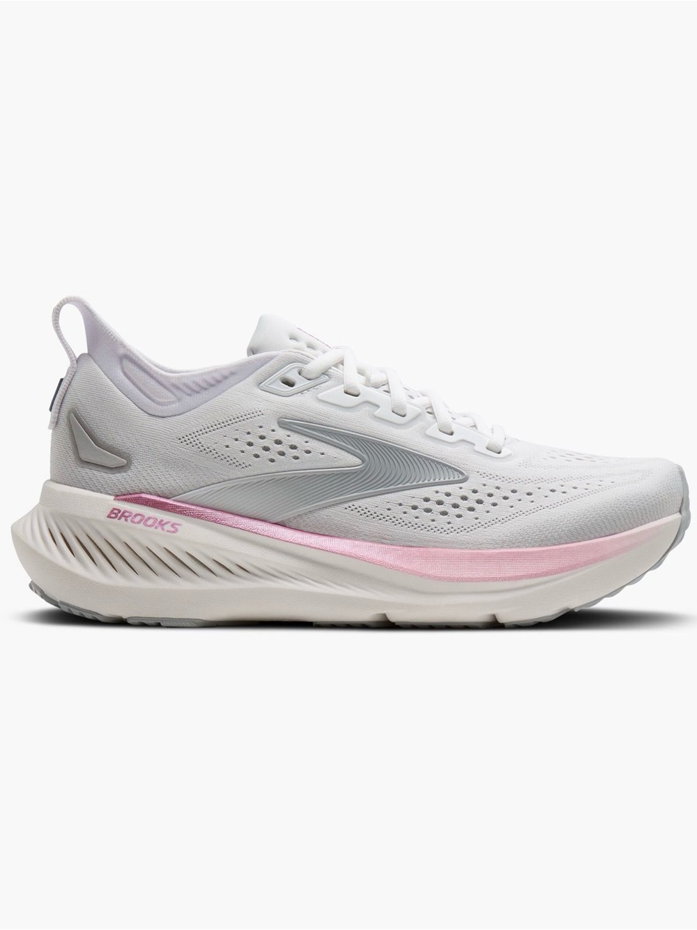 Brooks Glycerin 23 Women’s White Harbor Mist Metallic 10